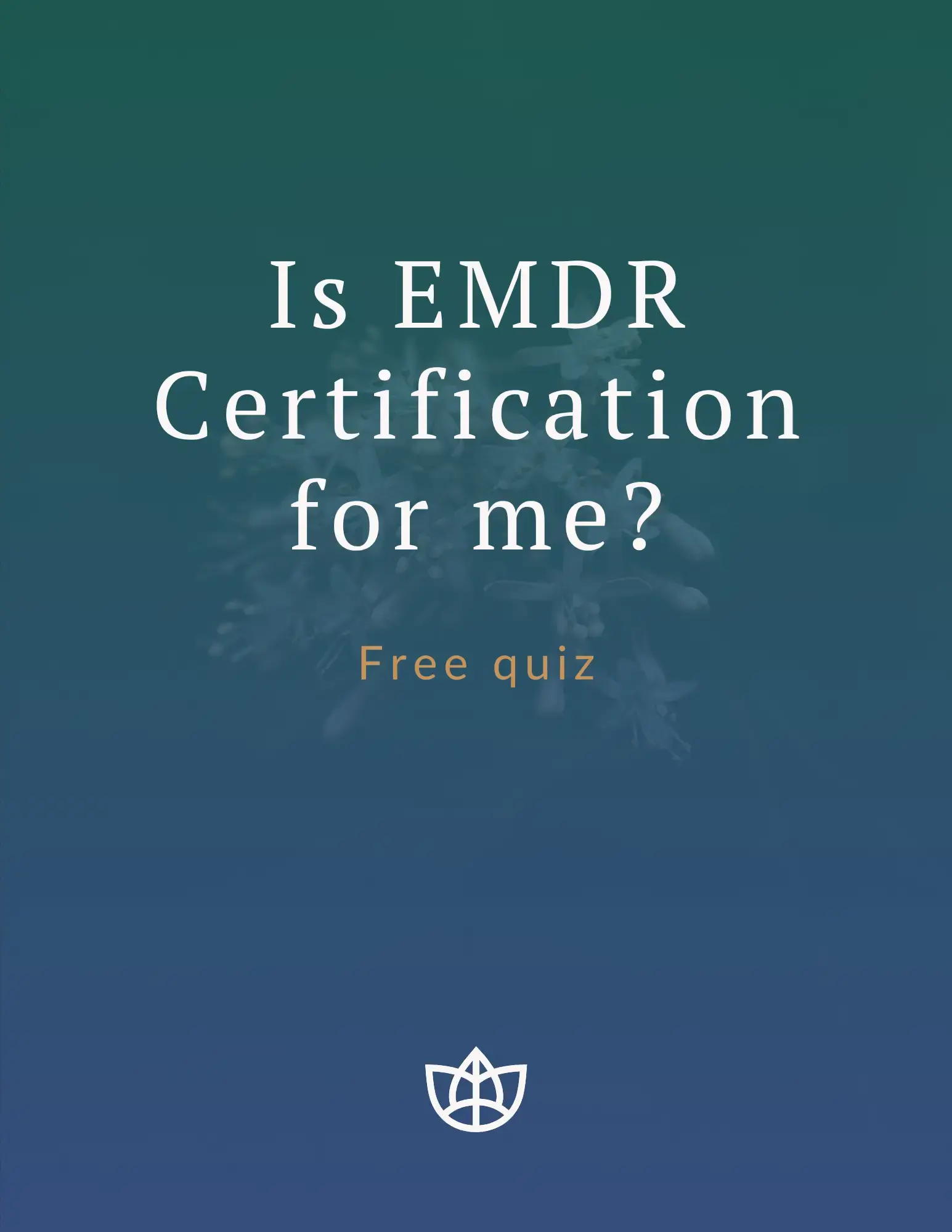 Is EMDR Certification for me TTI Free Download Graphic