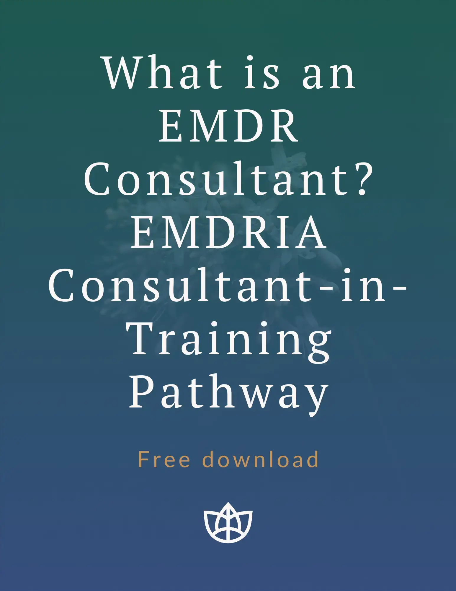 What is an EMDR Consultant? EMDRIA Consultant-in-Training Pathway